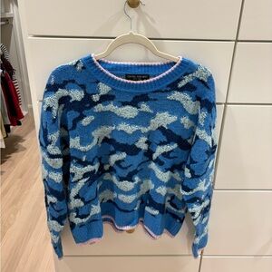 Central Park west camo sweater